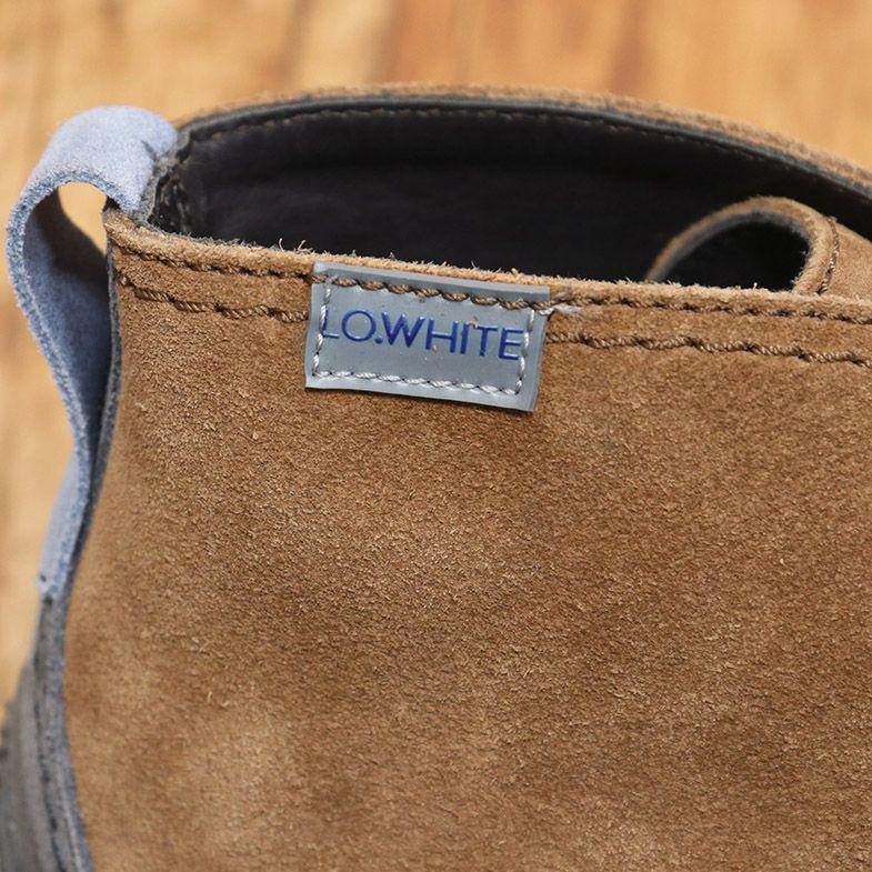 Lo White イタリア製スニーカー スエード チャッカブーツ風 レザー上質 渋い ヴィンテージ調 30代 40代 大人シューズ 靴 プレゼント メンズ ローホワイト 372w アートフィッシュ 通販 Yahoo ショッピング