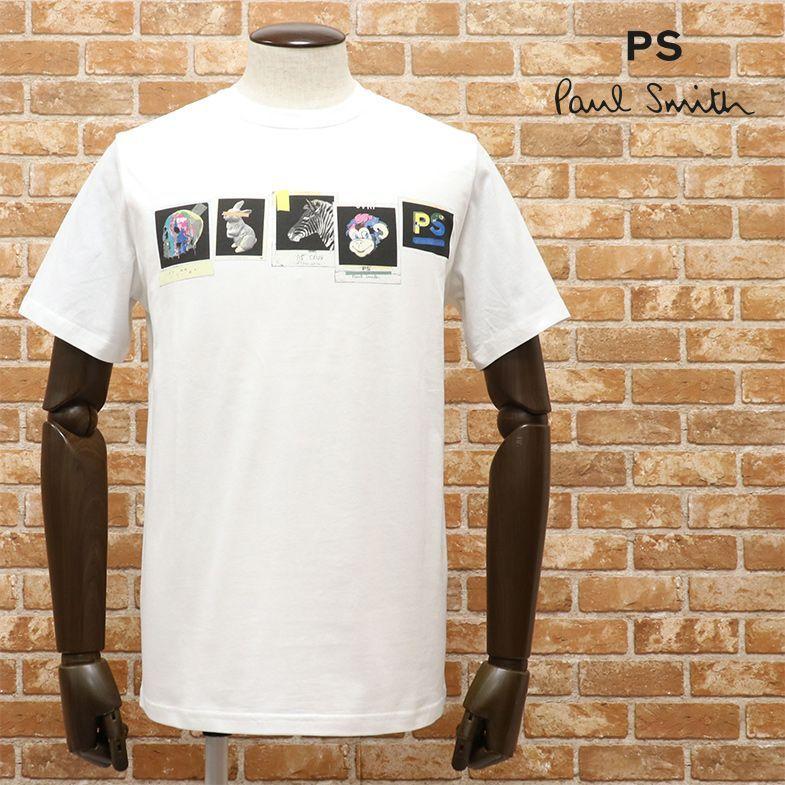 s S Ps Paul Smith 半袖tシャツ オーガニックコットン フォト プリント アニマル 動物 クルーネック 丸首 カットソー メンズ 紳士 ポールスミス Artfish Ca139 アートフィッシュ 通販 Yahoo ショッピング