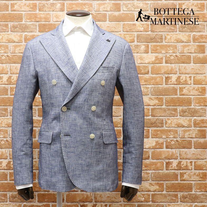 新しいコレクション 春夏 Bottega Martinese イタリー製アンコン風ジャケット 綿麻ツイル織 ダブル 涼しい きれいめ プレゼント 30代 40代 50代 紳士 メンズ 上着 Toku 最適な価格 Nicmosul Org