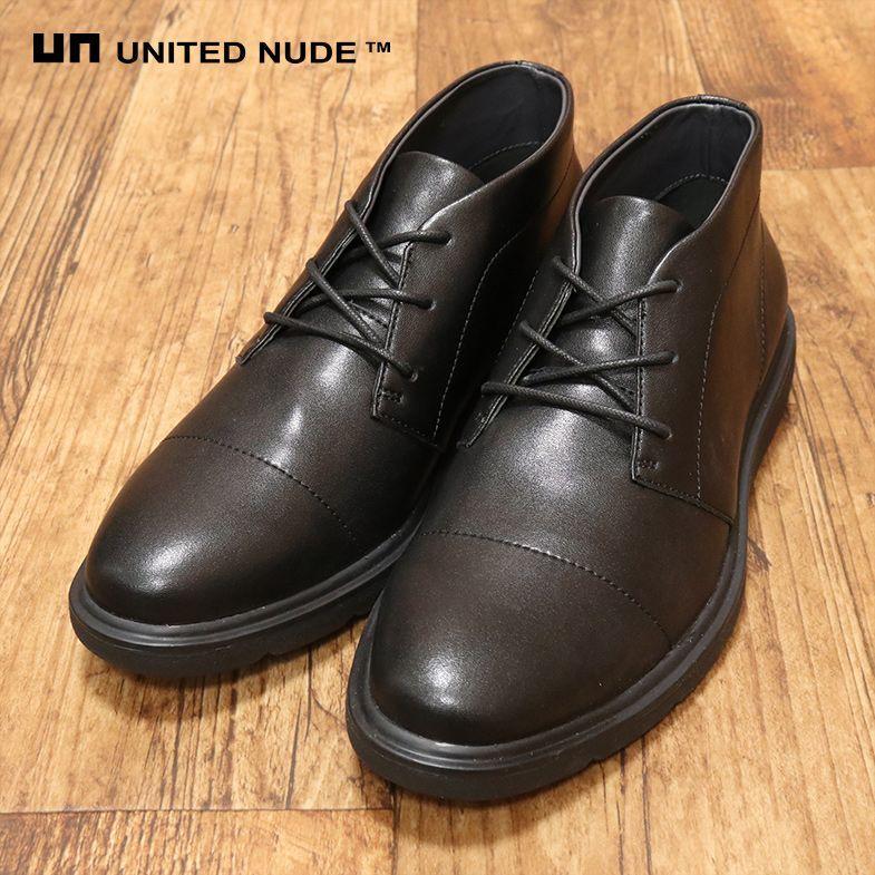 手数料安い United Nude レザーシューズ Flx Desert Mens デザートブーツ型 ソール ラバー ベーシック きれいめ 大人 クラシコ トラッド メンズ 30代 40代 紳士 最安値に挑戦 Cepici Gouv Ci