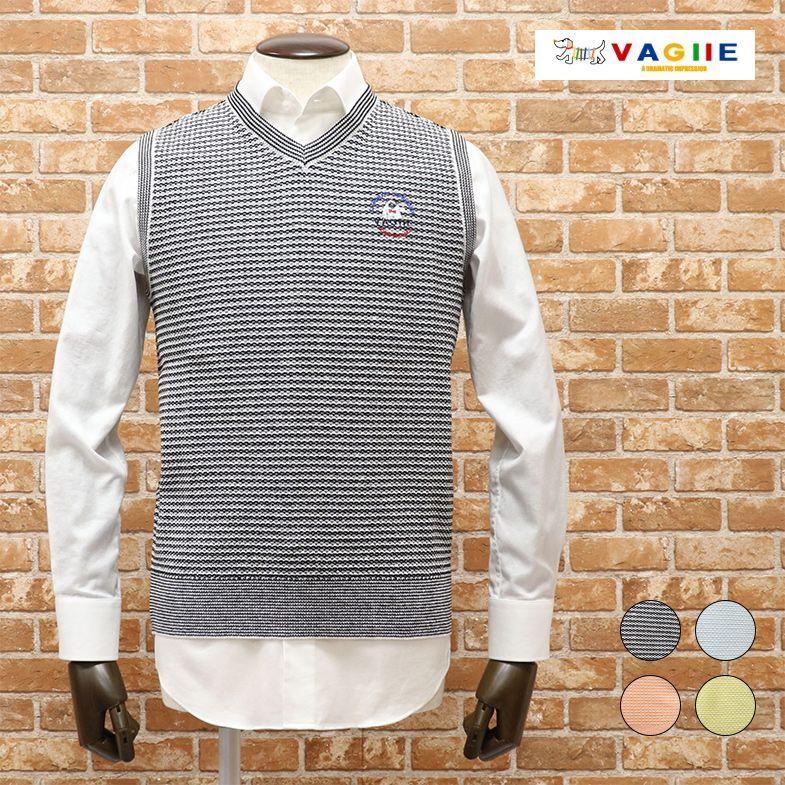 春夏 Vagiie 清涼サマーニット ベスト 綿アクリル系バスケット編 日本製 Vネック クマちゃんワッペン チョッキ 40代 50代 60代 ハイランク メンズ服 Cy270 アートフィッシュ 通販 Yahoo ショッピング