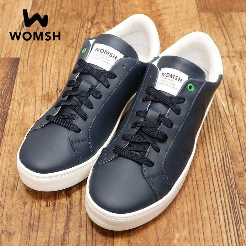 特売 Womsh レザー スニーカー S ロゴ型押し ベーシック ローカット Italy製 大人カジュアル 定番シューズ アメカジ サーフ ストリート メンズ ウォムシュ レビューで送料無料 Www Aug Mx