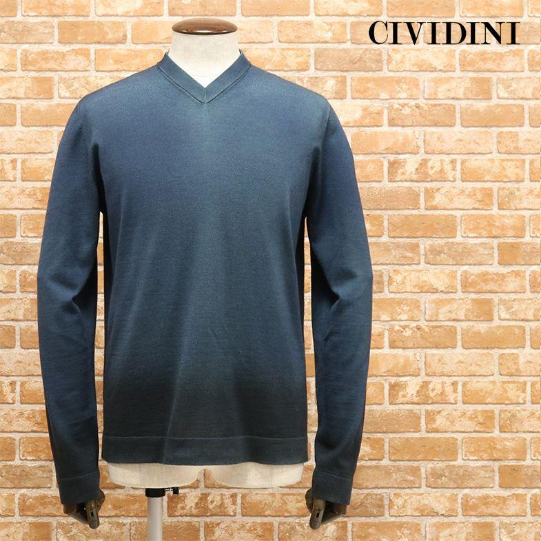 秋冬 Cividini イタリー製ニット Gordon 上質ウール シルク ムラ染め Vネック 上質 高級セーター ハイブランド 個性 モード セレブ メンズ ファッション Da179 アートフィッシュ 通販 Yahoo ショッピング