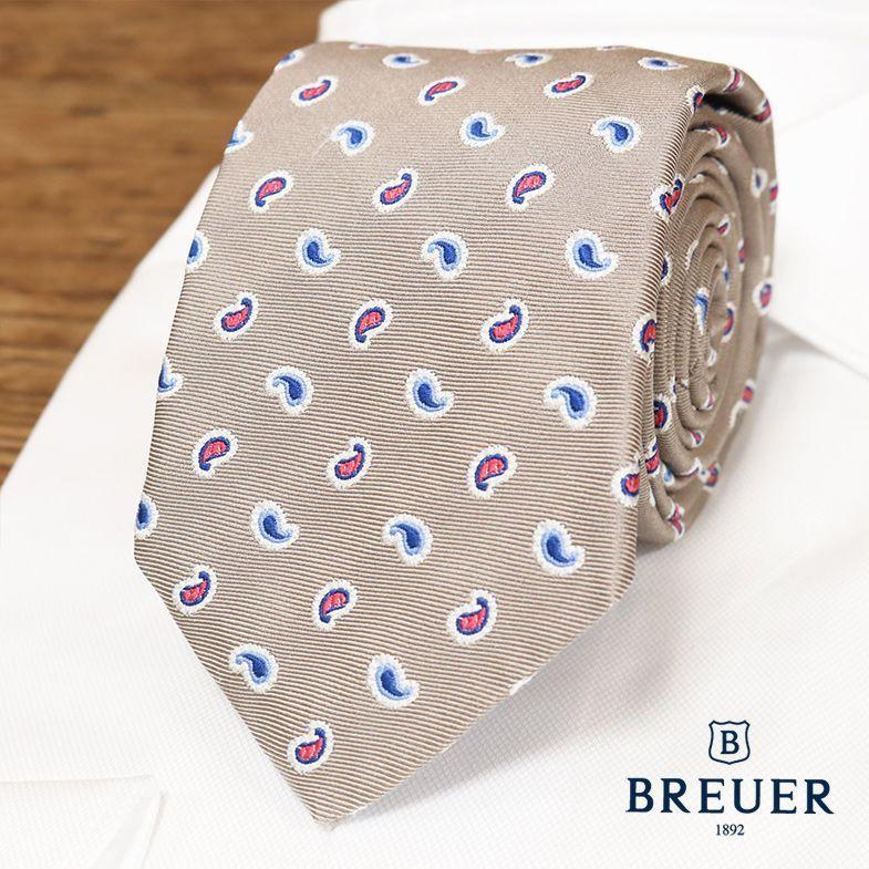 Breuer ジャガード ネクタイ 小紋ペイズリー柄 イタリア製 ラテン モダン ビジネス パーティー 上品 エレガント プレゼント 30代 40代 50代 メンズ ファッション De255 アートフィッシュ 通販 Yahoo ショッピング