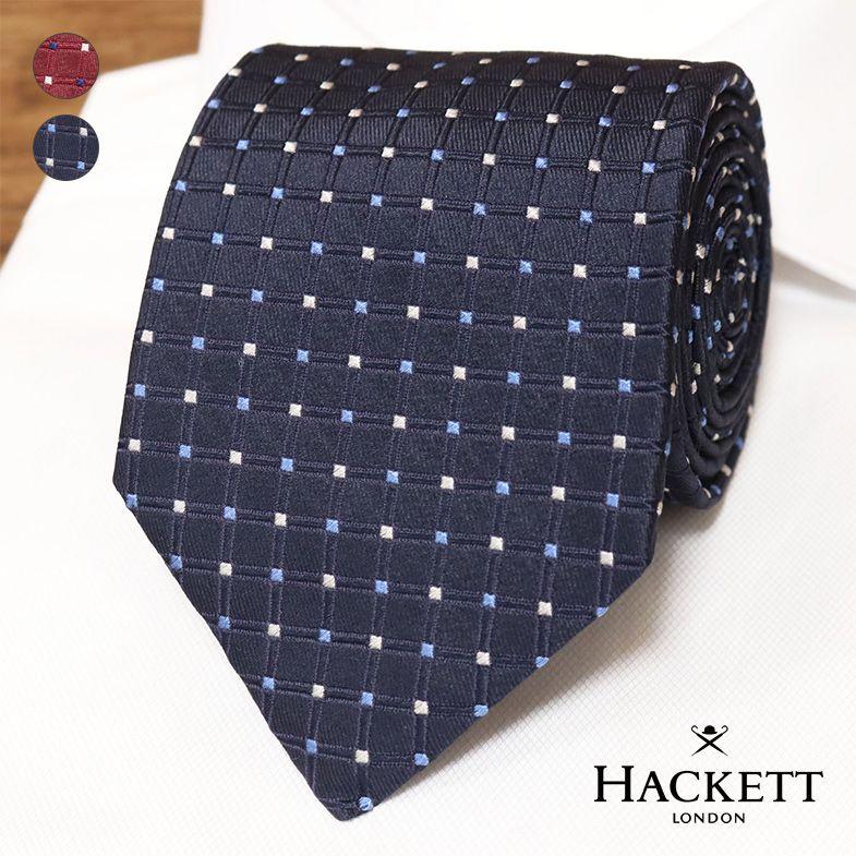 Hackett London イタリア製ネクタイ Hm0521 ハンドメイド シルク100 ジャガード ドット柄 艷やか ロンドン クラシコ ハケット 最大71 Offクーポン トラッド メンズ