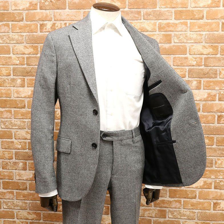 品質は非常に良い イタリア製 上質ウール系ストレッチ しっとり スーツ シングル Scervino Ermanno 秋冬 ファーストライン ハイブランド ラグジュアリー 送料無料 ベーシック シェルビーノ メンズ ファーストライン 高級インポート ビジネススーツ Tomi Sukusuku Jp