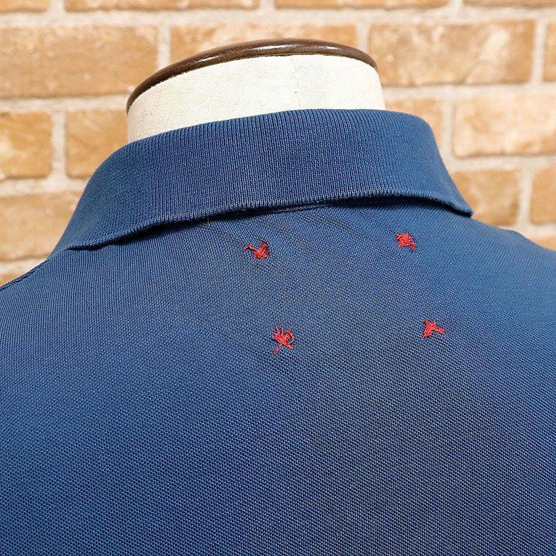 春夏 Bob Italy製ポロシャツ さらっとカノコ伸縮 刺繍ワッペン 人物 ワンポイント 台襟 大人カジュアル 半袖 ハイカジュアル イタリアブランド メンズ服 Ea266 アートフィッシュ 通販 Yahoo ショッピング