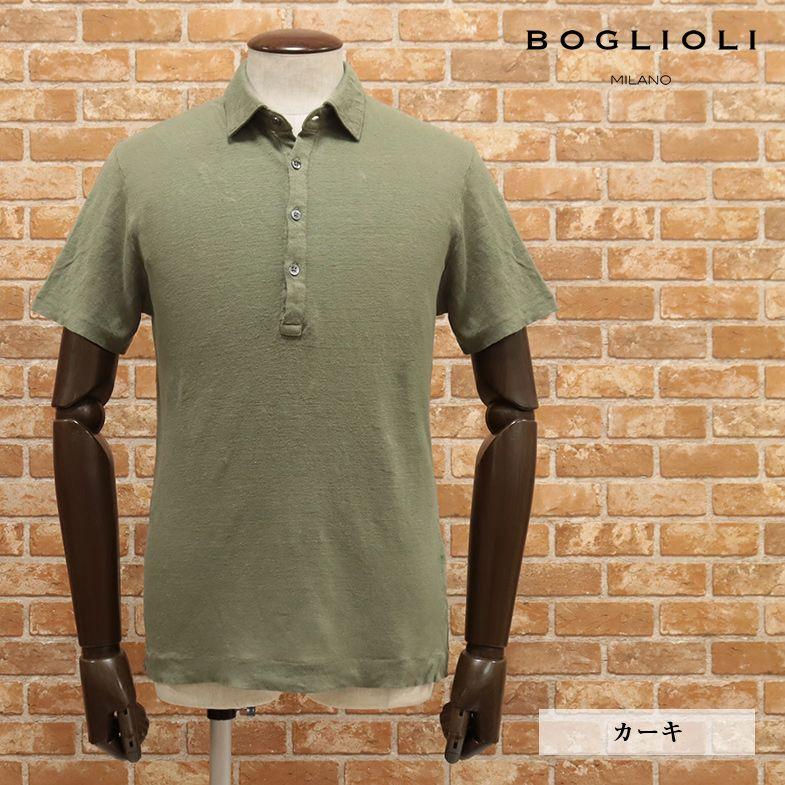 贅沢屋の ボリオリ ポロシャツ トップス メンズ Polo shirts Beige