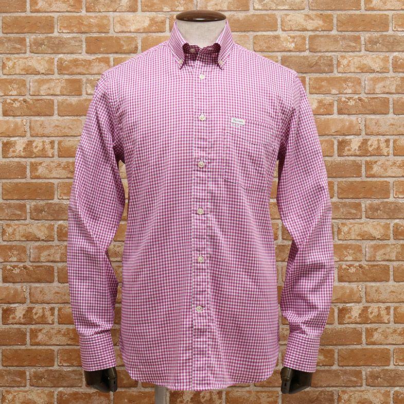 春夏 Faconnable ギンガムチェック シャツ 綿100 ボタンダウン 胸ポケット ポップ かわいい 長袖 プレゼント ギフト メンズ ファソナブル Ek384 アートフィッシュ 通販 Yahoo ショッピング