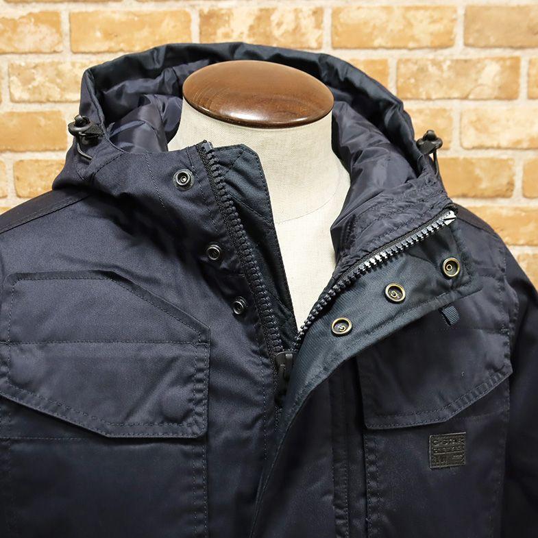 【アウトレット】G-STAR RAW ダウン コート MFD HDD PARKA D1360-A516 撥水 軽量  防寒 あたたか◎ ミリタリー ストリート アウトドア メンズ インポート｜artfish｜03