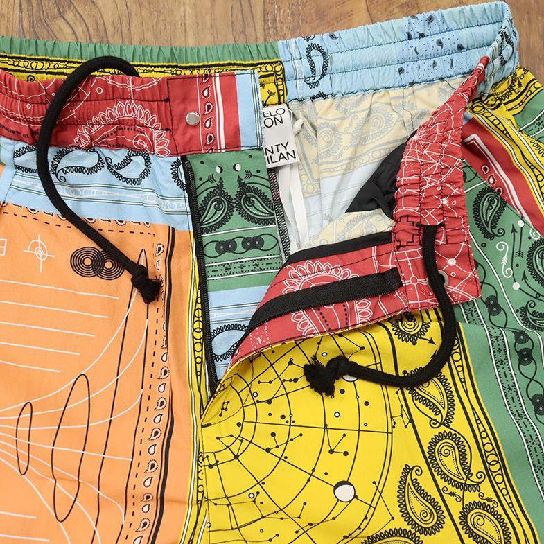 記念日記念日22春夏 MARCELO BURLON イージー ハーフパンツ CMCS22-113