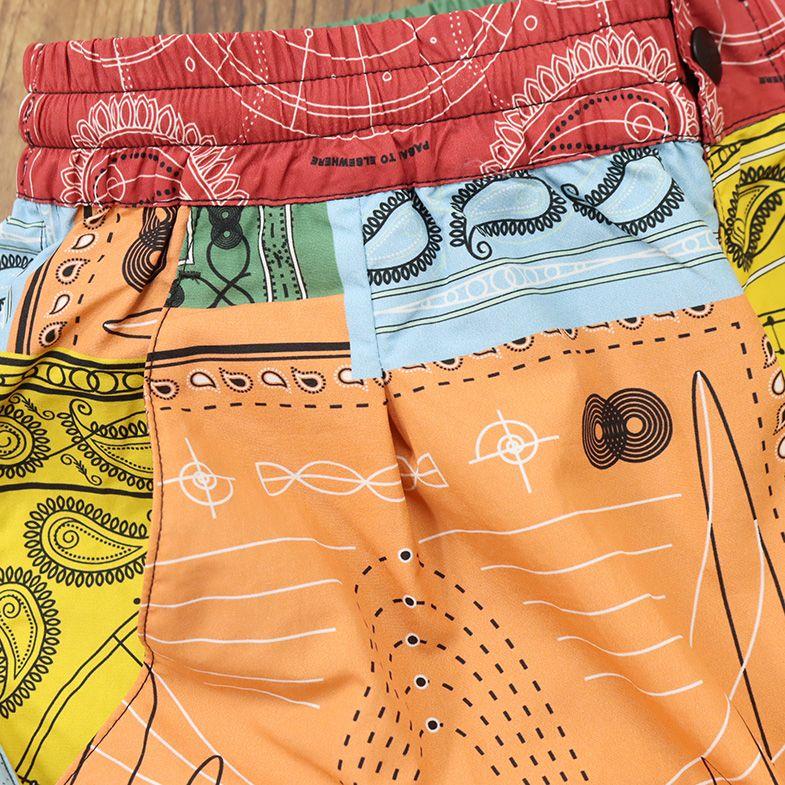 記念日記念日22春夏 MARCELO BURLON イージー ハーフパンツ CMCS22-113