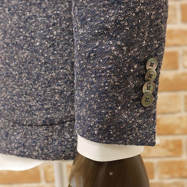 春夏 LANVIN COLLECTION イタリー製ジャケット フェルラ社ブークレー