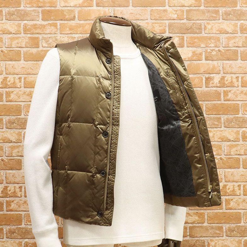 アウトレット68%OFF】 LANVIN COLLECTION ダウン ベスト 撥水 軽量  