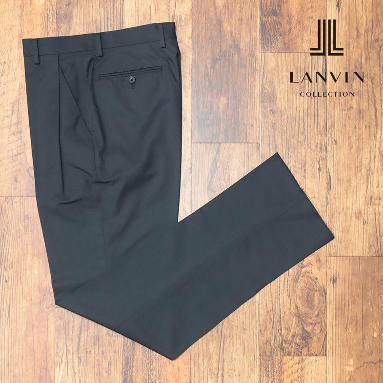 アウトレット64%OFF】LANVIN COLLECTION 国産スラックス パンツ 撥水  