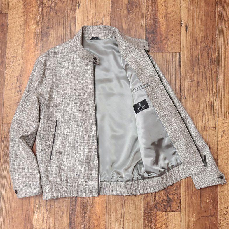アウトレット64%OFF】LANVIN COLLECTION 日本製ブルゾン チェルッティ 