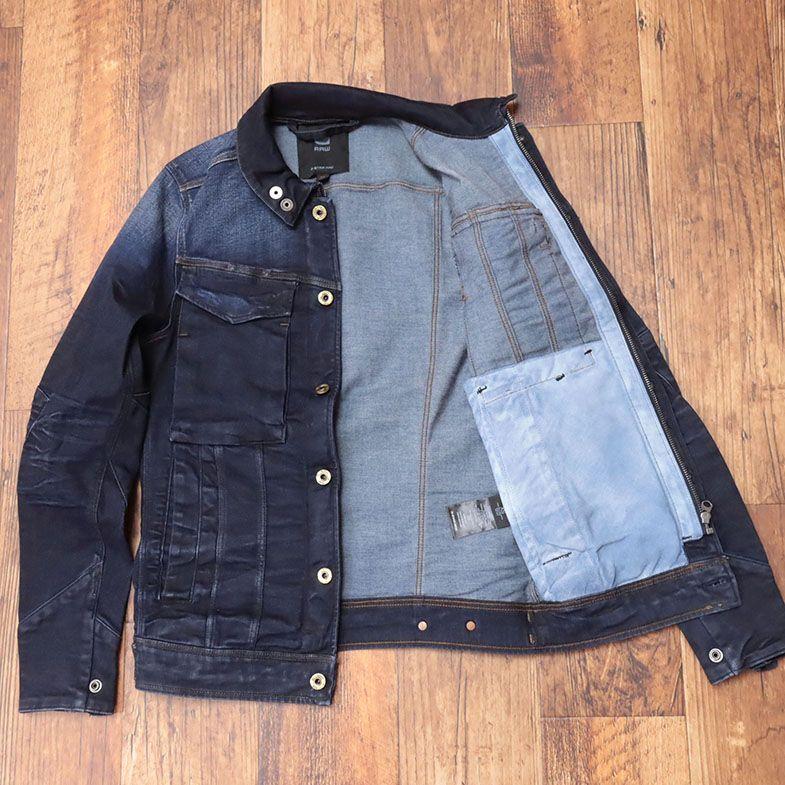 G-STAR RAW Gジャン VODAN SLIM JKT D06813-8968 ストレッチ◎ ガーメントダイ ワイルド アメカジ ストリート サーフ メンズ 30代 40代｜artfish｜05