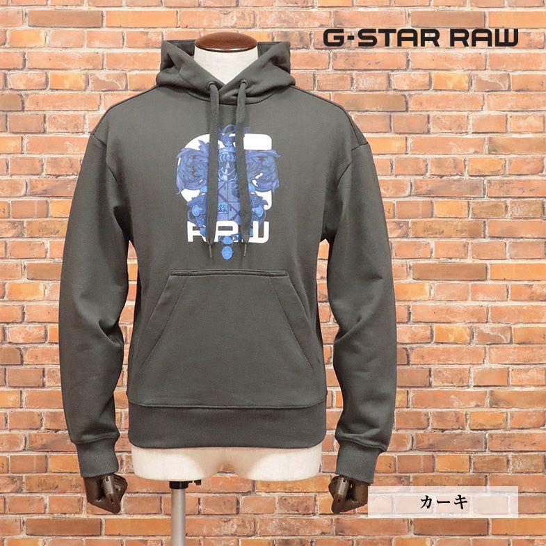 G-STAR RAW プルオーバー パーカー TOGRUL STOR GRAPHIC 9 HOODED SW L/S D16941-A613 ロゴ＆紋章 ストリート アメカジ メンズ ファッション｜artfish｜02