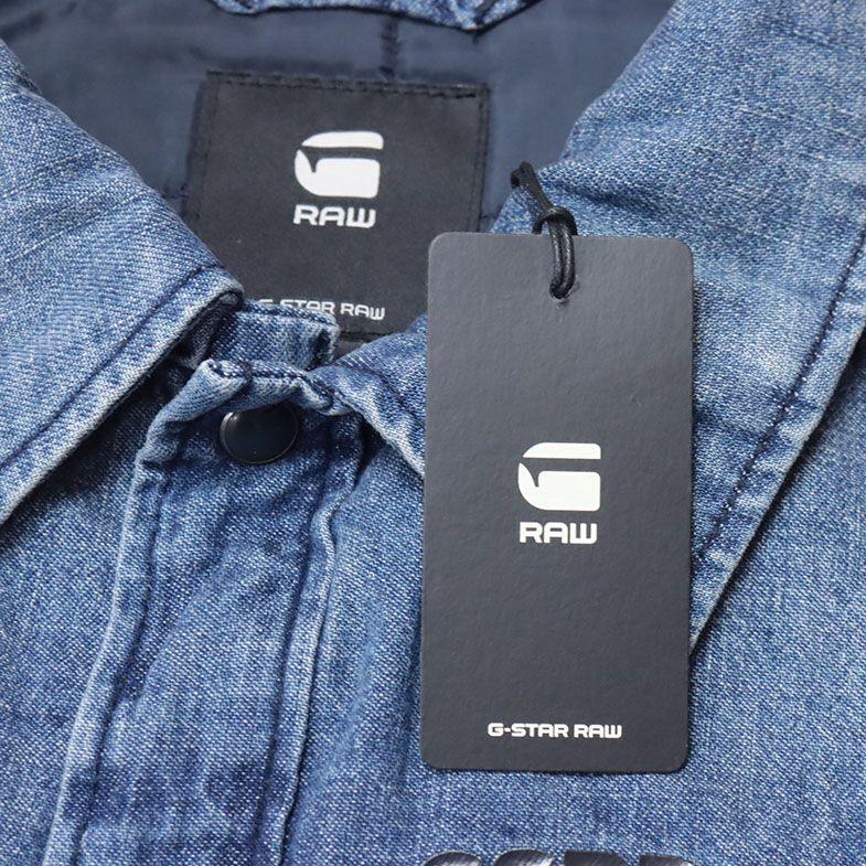 G-STAR RAW 秋冬 中綿シャツジャケット 3301 PADDED OVERSHIRT L/S 