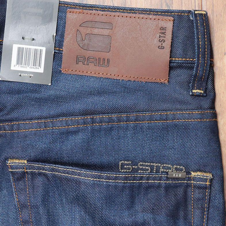 G-STAR RAW デニムパンツ 3301 STRAIGHT 51002.4639 ウォッシュ加工 ストレート ジーンズ アメカジ サーフ ストリート メンズ ジーパン 定番｜artfish｜06