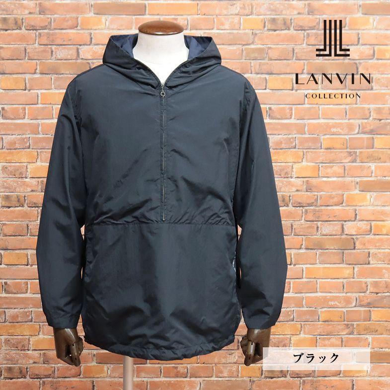 春夏 LANVIN COLLECTION 国産アノラック パーカー 撥水 軽量タフタ 機能性 ゴルフ アウトドア スポーティー メンズ プレゼント｜artfish｜07