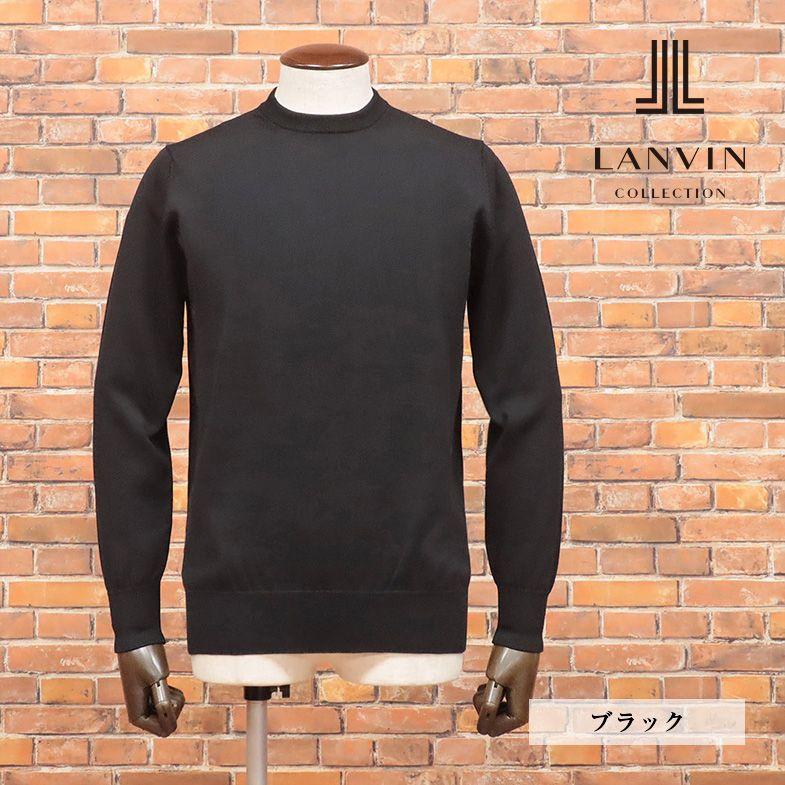 春夏 LANVIN COLLECTION モックネック サマーニット なめらか綿 美艶ハイゲージ 無地 日本製 ベーシック 万能 プレゼント セーター メンズ｜artfish｜08