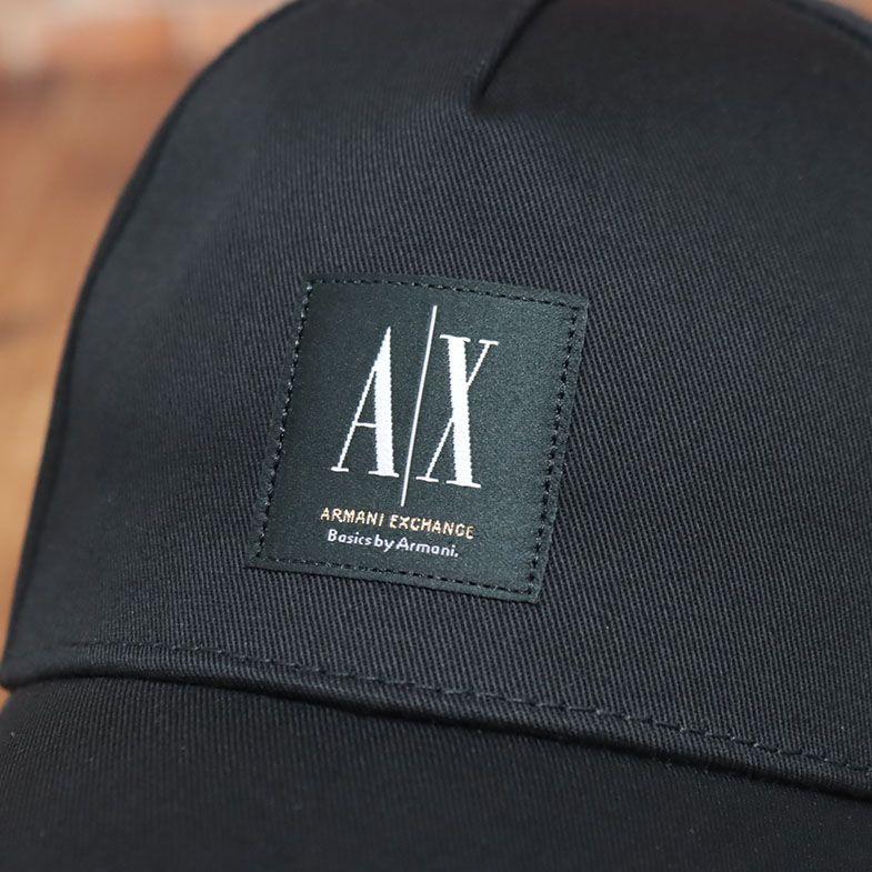 A|X ARMANI EXCHANGE キャップ 954218 3R106 ロゴ ワッペン シンプル 帽子 スポーティー ストリート 男女兼用 アルマーニ エクスチェンジ｜artfish｜03