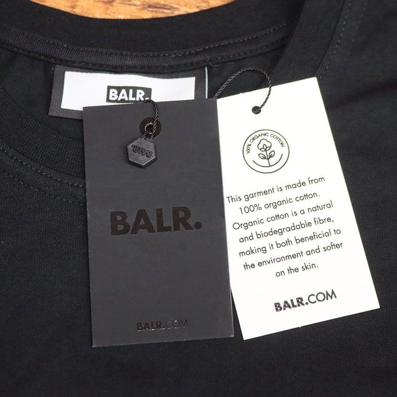 2023SS BALR. Tシャツ B1112.1048 Brand Straight T-shirts Bright ロゴ レタード ヨーロッパ製 丸首 半袖 ストリート シンプル 定番 メンズ ボーラー｜artfish｜09