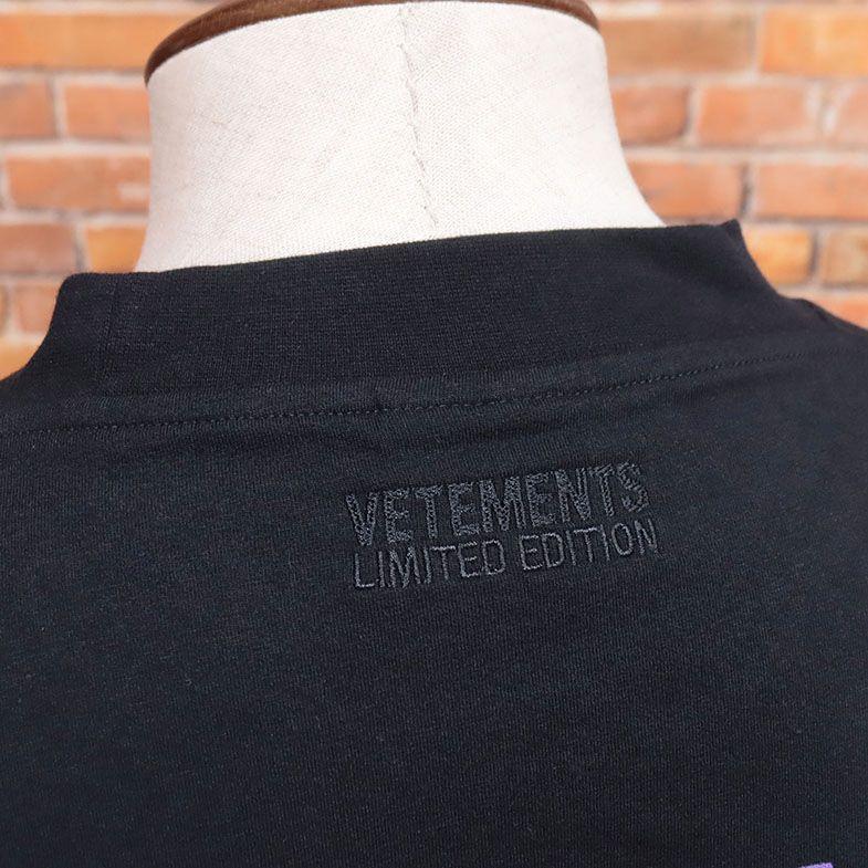 23SS VETEMENTS BIGシルエット Tシャツ UE63TR101X トランスレイト プリント モード 半袖 ストリート モックネック メンズ ヴェトモン｜artfish｜08