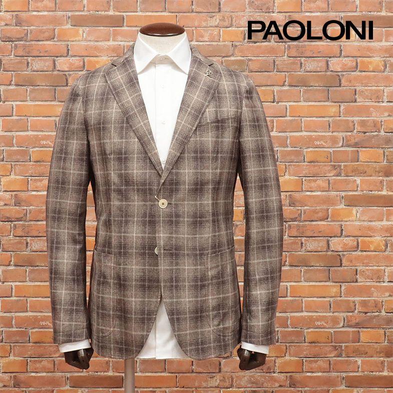 アウトレット65％OFF】PAOLONI イタリー製ジャケット グアベロ社 