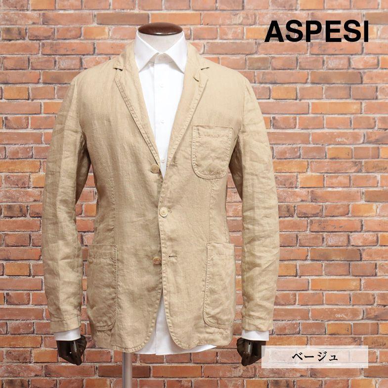 ASPESI 【アウトレット70％OFF】ASPESI楽ちん ジャケット CJ65 