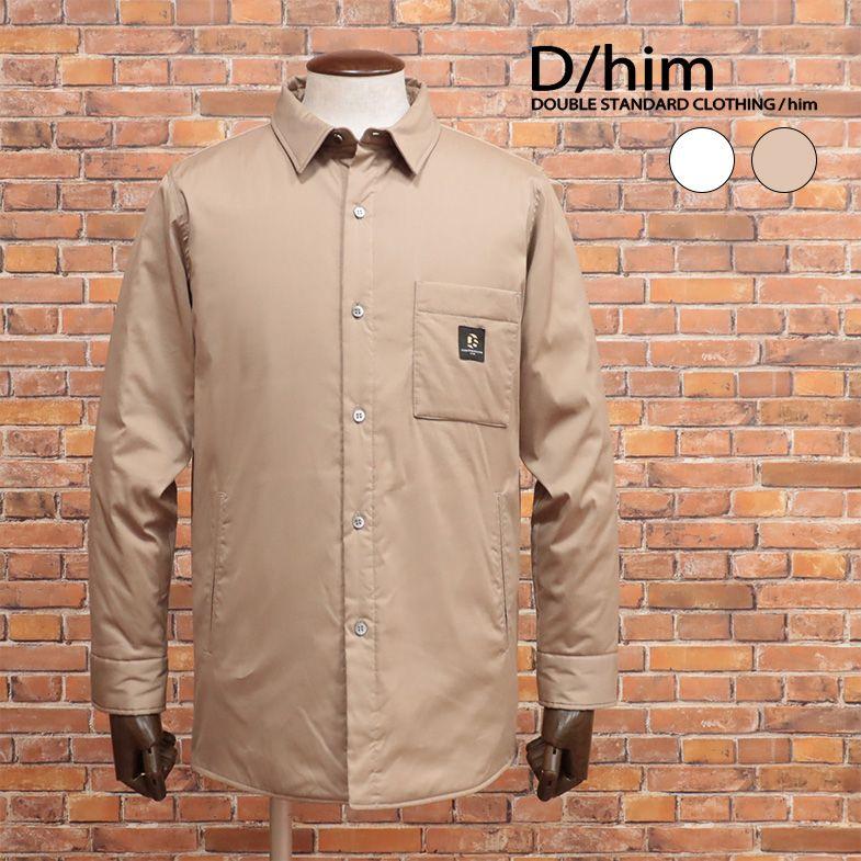 DOUBLE STANDARD CLOTHING 秋冬 D/him 中綿シャツブルゾン なめらか 
