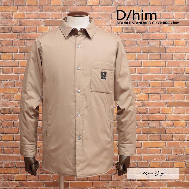 DOUBLE STANDARD CLOTHING 秋冬 D/him 中綿シャツブルゾン なめらか 