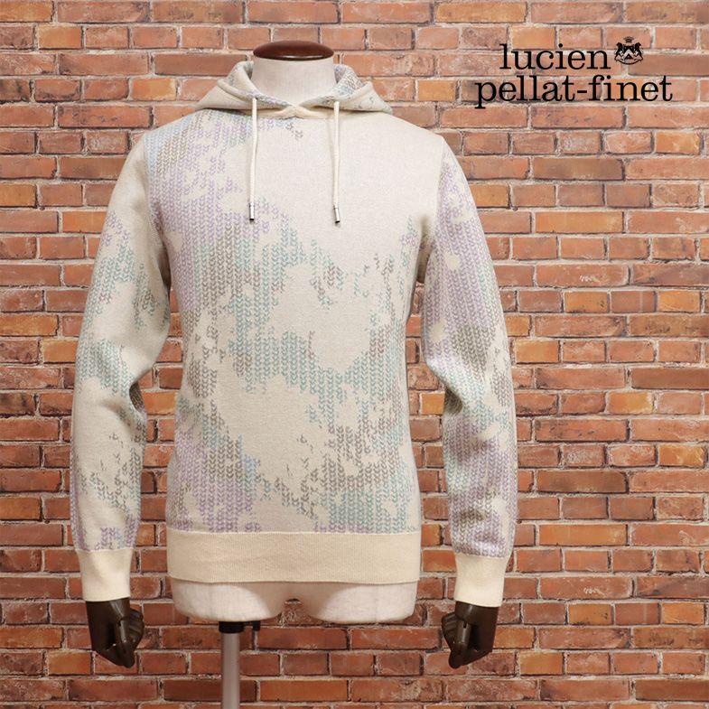 高級感！ルシアンペラフィネカシミアニットパーカー