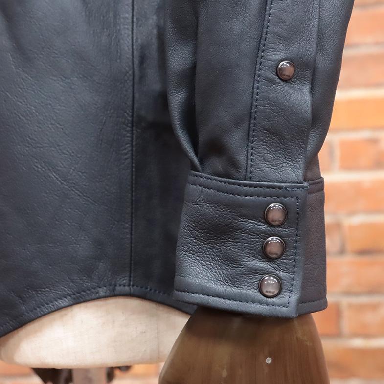 G-STAR RAW レザーシャツ 3301 REGULAR OVERSHIRT L/S D18163-C638