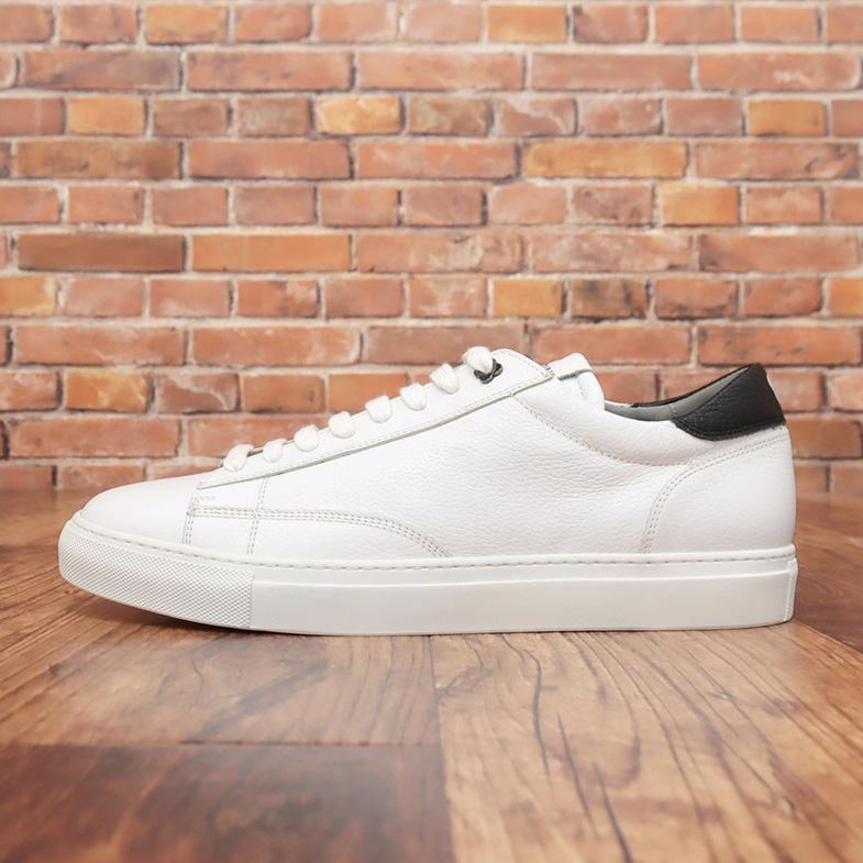 LARDINI レザースニーカー SH03 IMY55772 ホワイトマウンテニアリング  