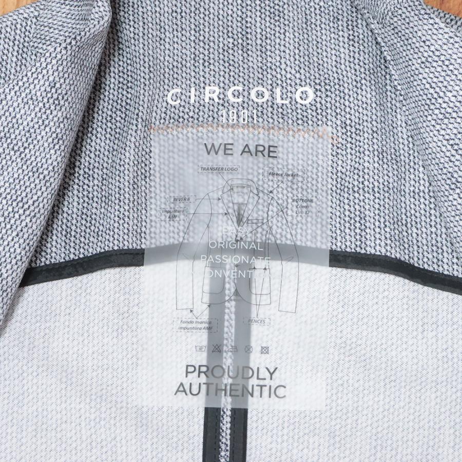 CIRCOLO 1901 春夏 アンコン ジャケット CN3943 快適ジャージー 幾何学 