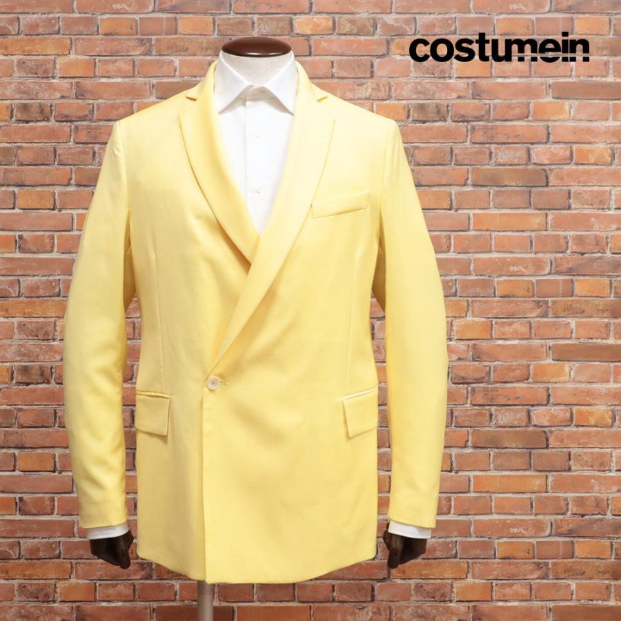 24春夏 costumein ダブルジャケット DEMNA 清涼トロピカルウール 