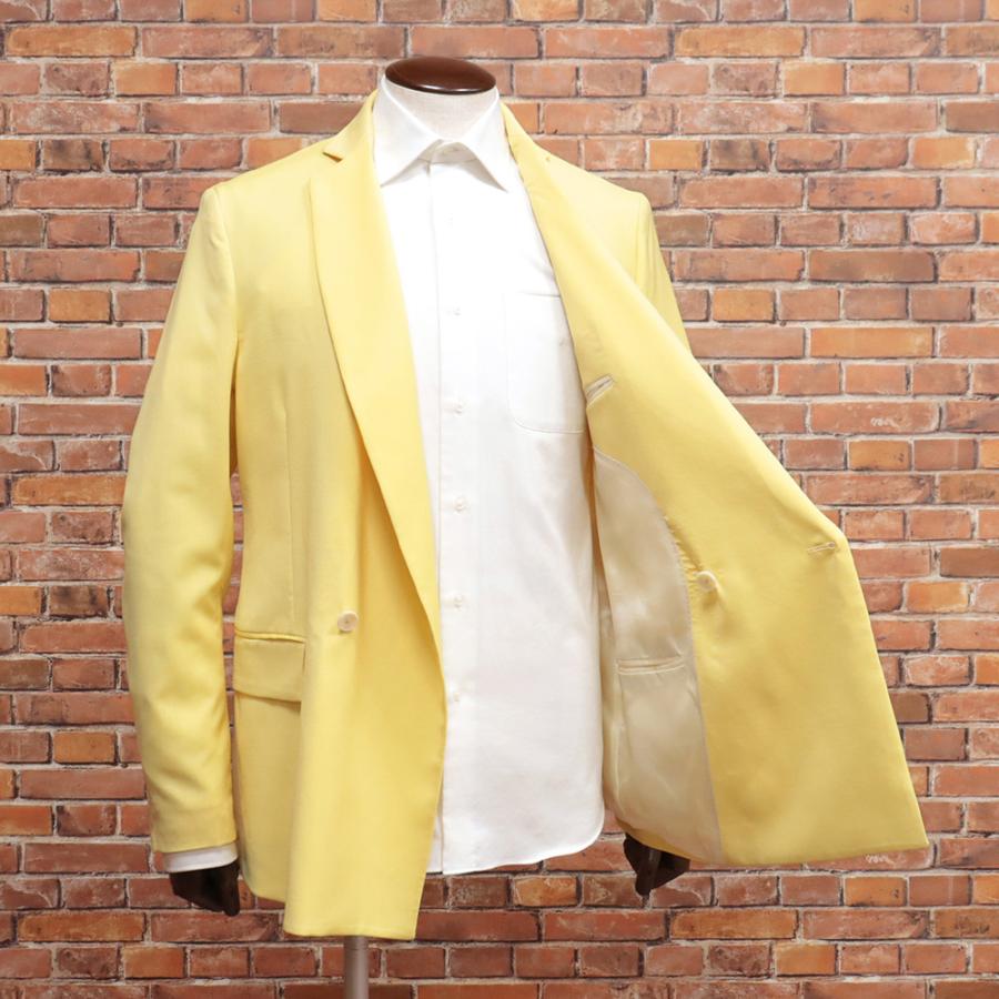 24春夏 costumein ダブルジャケット DEMNA 清涼トロピカルウール 