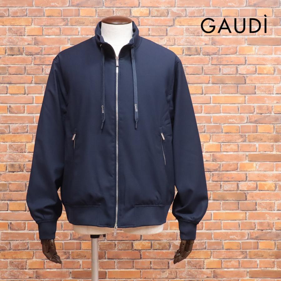 GAUDI 2025春夏 ブルゾン C511GU35011 ジャージー伸縮 無地 軽やか 