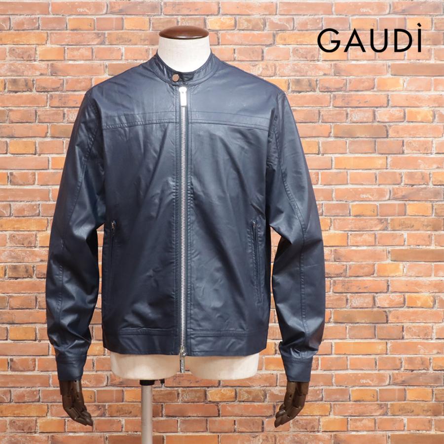 GAUDI 25春夏 エコレザー ブルゾン C511GU38001 ライダース リアル 革 