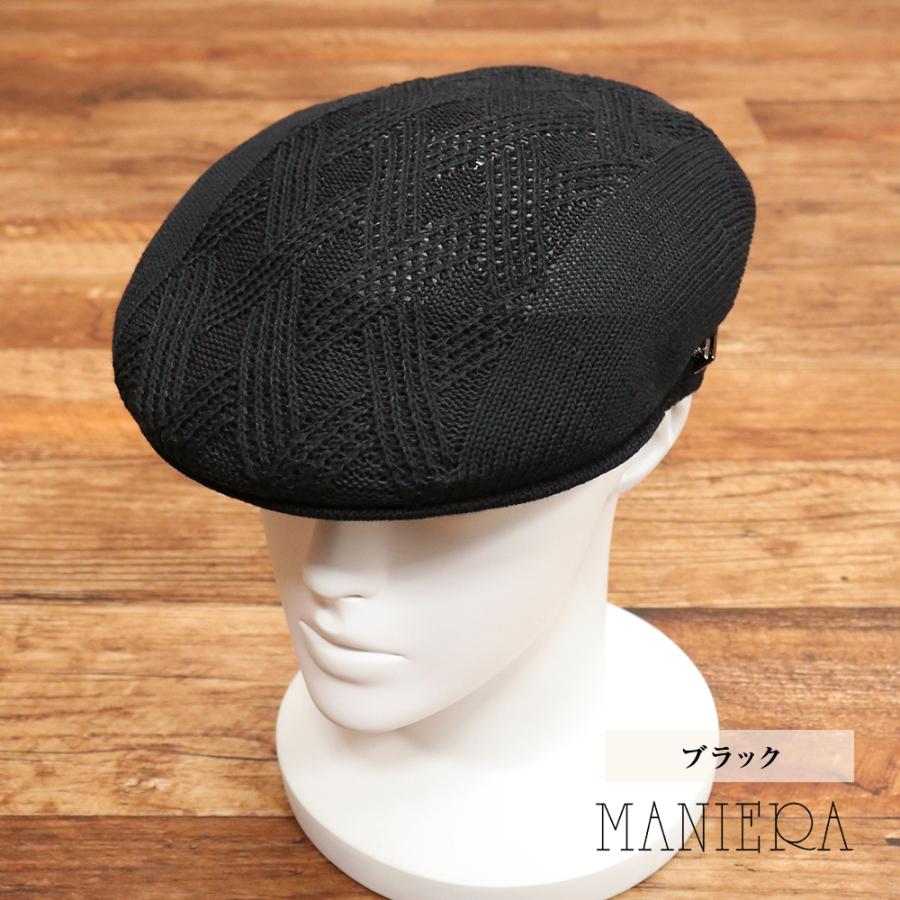 【期間限定P15倍 閉店SALE】【アウトレット】MANIERA クロス サーモ ハンチング 日本製 軽量 通気性◎ 帽子 メンズ 紳士 マニエラ | MANIERA | 03