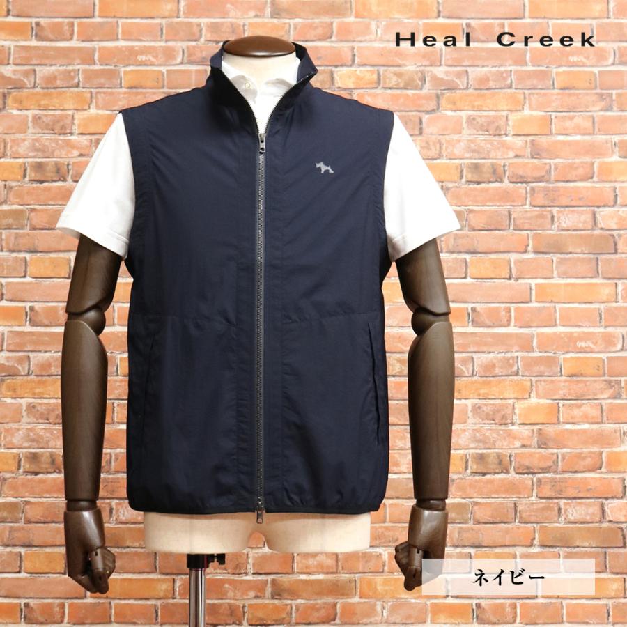 Heal Creek コーデュラ 撥水 ベスト 001-48370 高機能 オールシーズン 