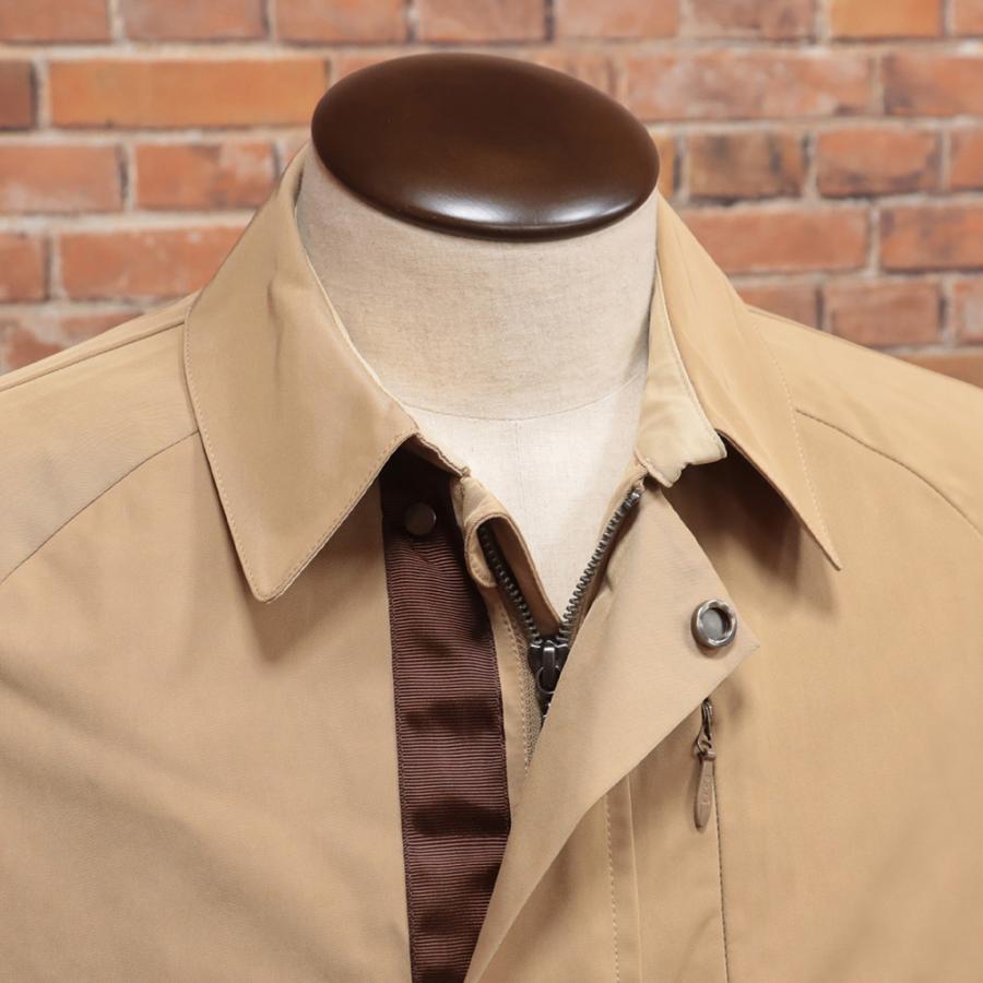 Charee Braver ステンカラーコート ツイル 高耐久 切替デザイン 30代