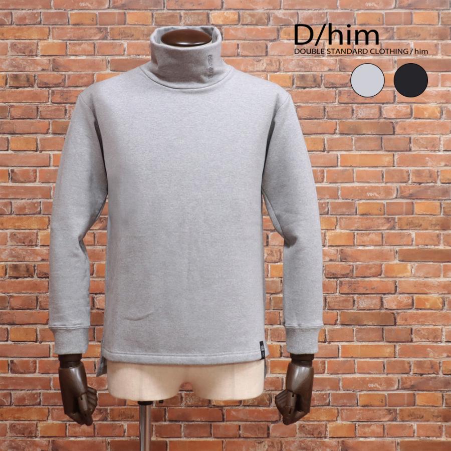 ダブルスタンダードクロージングヒムトレーナー44長袖ブラック D/him