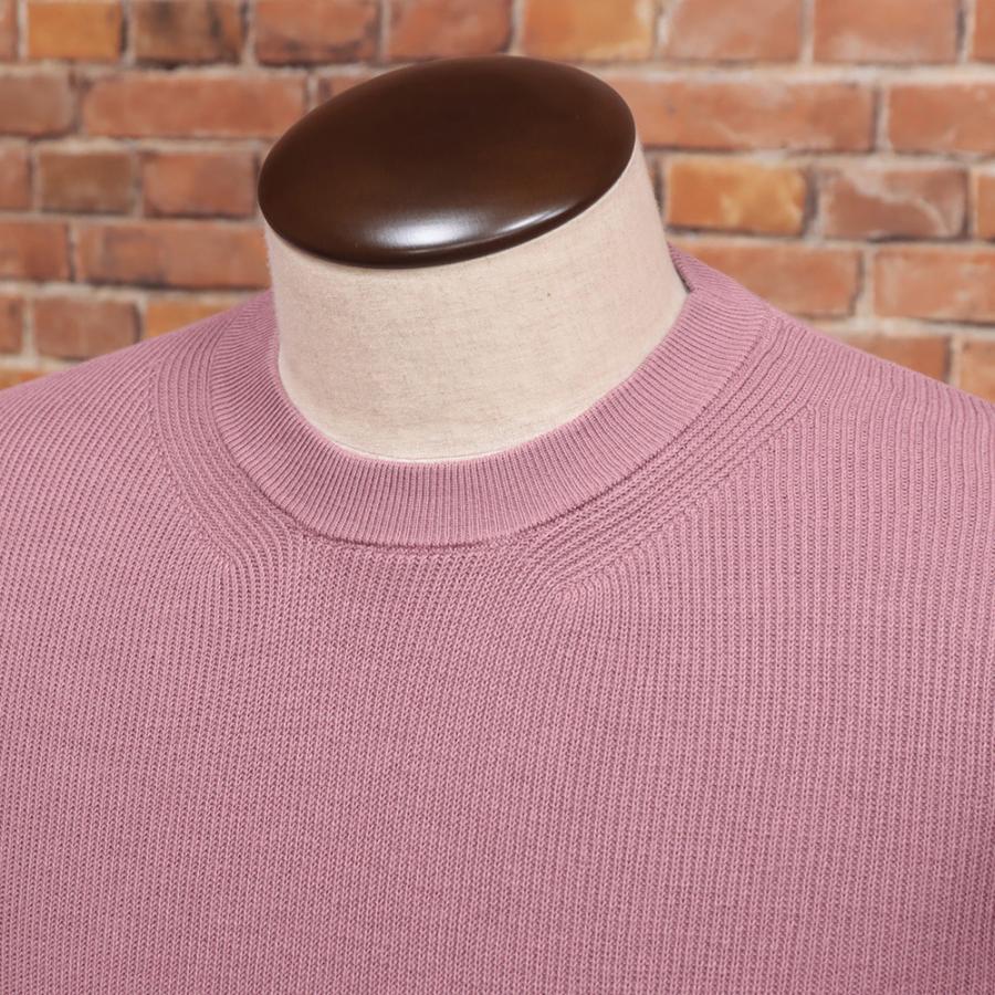 期間限定ポイント5倍】秋冬 MASQ 長袖ニット イタリア製 クルーネック  