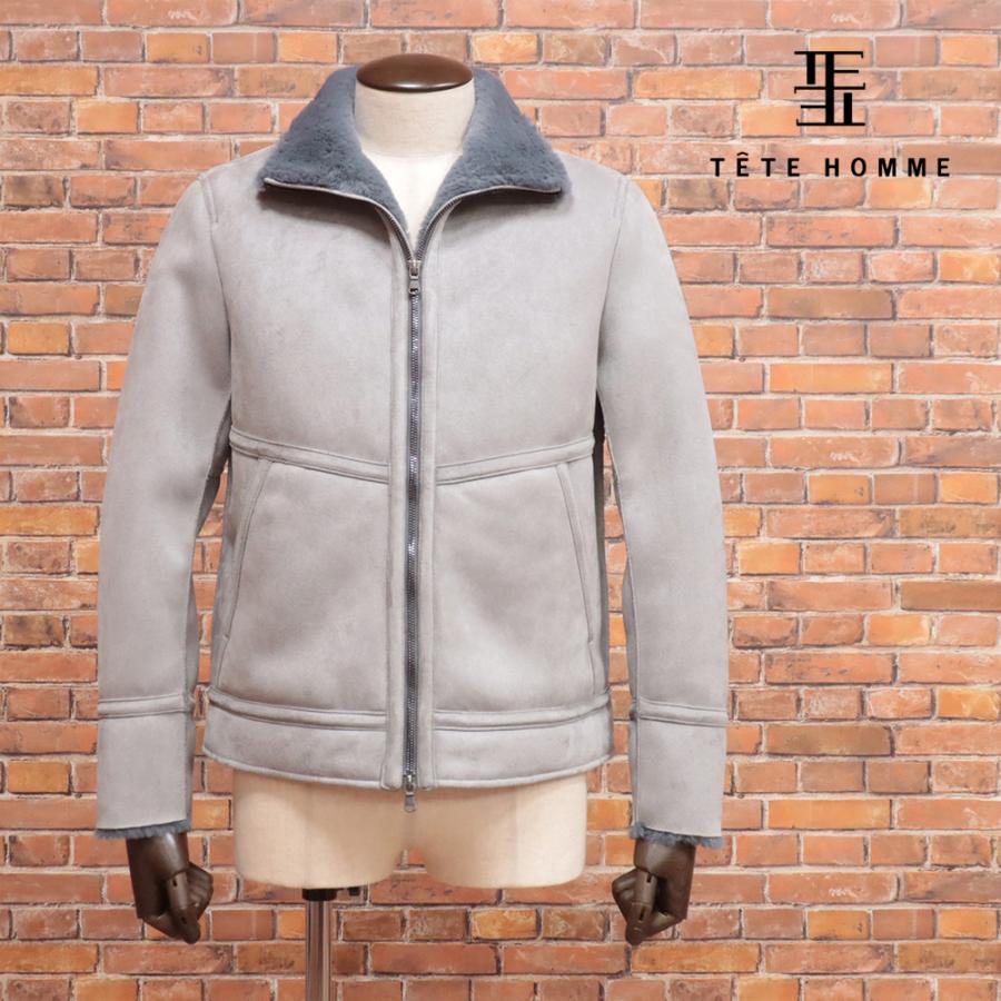 TETE HOMME（テット オム） 24AW TETE HOMME フェイクムートン