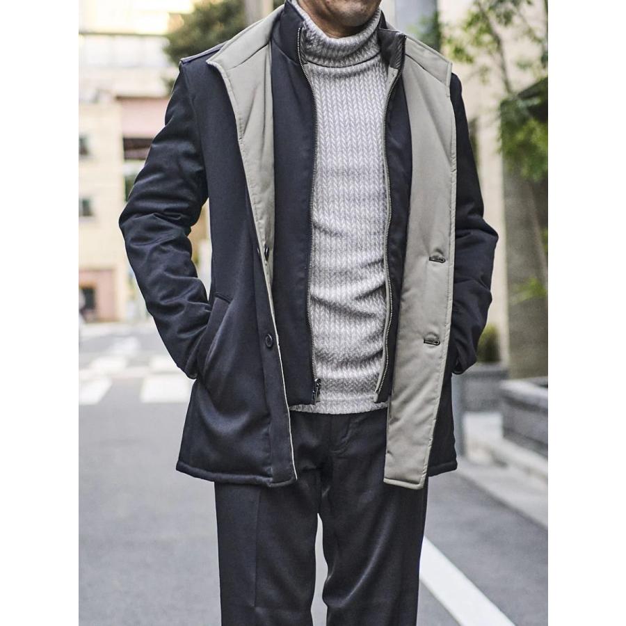 リバーシブルハーフコート GARNIER（ガルニエ） 【期間限定ポイント10倍】24秋冬 リバーシブル