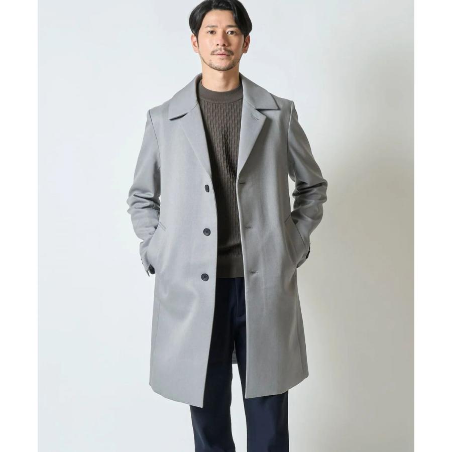 TETE HOMME 24秋冬 チェスターコート 1024691021 ストレッチ