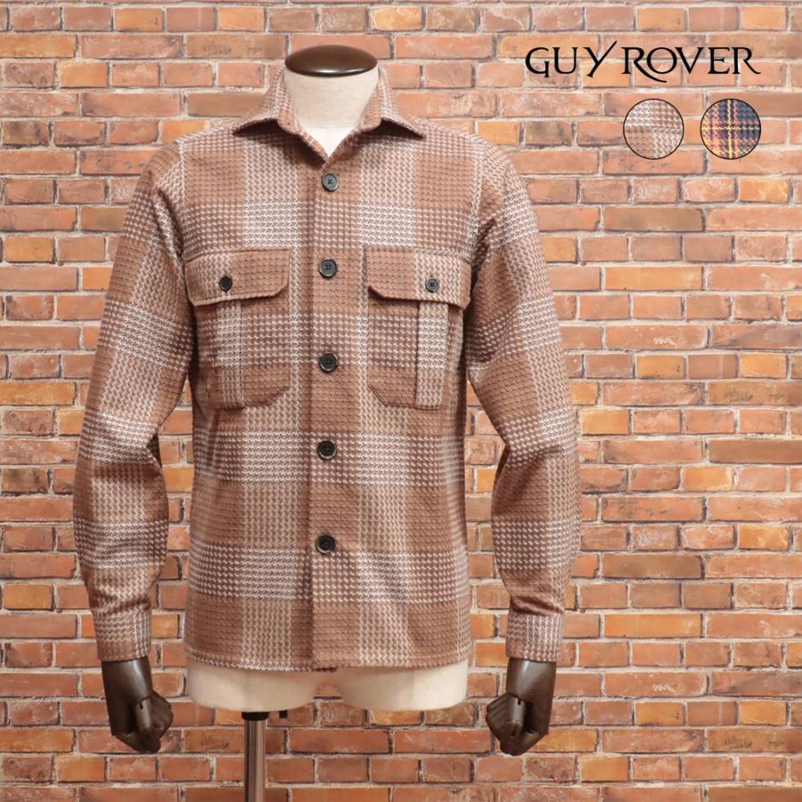 BEAMS別注 GUY ROVER ブロック チェック シャツ ジャケット BEAMS別注 GUY ROVER ブロック チェック シャツ ジャケット